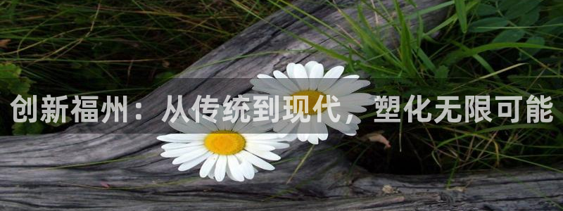 太阳集团古天乐：创新福州：从传统到现代，塑化无限可能
