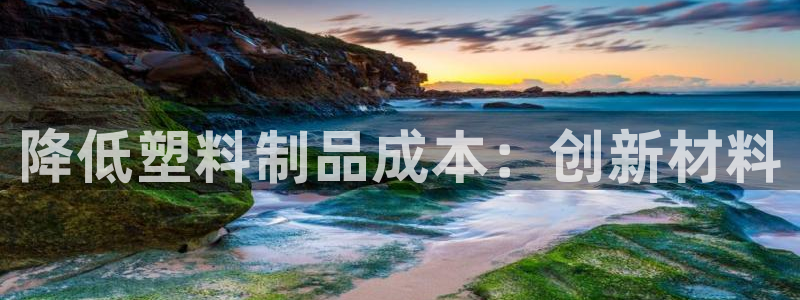 太阳集团入口官网首页：降低塑料制品成本：创新材料