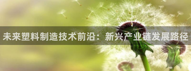 太阳成集团控股官网：未来塑料制造技术前沿：新兴产业链发展路径