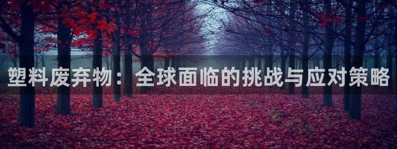 太阳集团所有网址16877：塑料废弃物：全球面临的挑战与应对