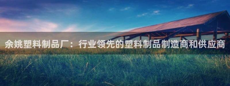 太阳集团董事长：余姚塑料制品厂：行业领先的塑料制品制造商和供